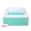 Piscine à Balle pour Enfant - Balles Non-incluses Menthe à Étoiles