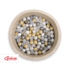 Piscine à balles Beige Minky avec balles 200pcs