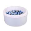 Piscine à Balles Minky 200pcs Bleu
