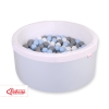 Piscine à Balles Minky 200pcs Bleu