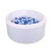 Piscine à Balles Minky 200pcs Bleu