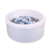 Piscine à Balles Minky 200pcs Bleu