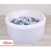 Piscine à Balles Minky 200pcs Bleu
