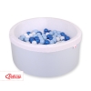 Piscine à Balles Minky 200pcs Bleu
