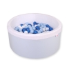 Piscine à Balles Minky 200pcs Bleu