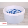 Piscine à Balles Minky 200pcs Bleu