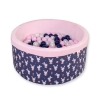 Piscine à Balles Minky 200pcs Bleu Lapins