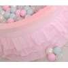 Piscine à Balles  à volants Minky 200pcs Rose