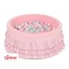 Piscine à Balles  à volants Minky 200pcs Rose