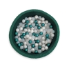 Piscine à balles Minky avec balles 200pcs Vert Sapin