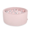 Piscine à balles Minky Rose Sale avec balles 200pcs