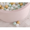 Piscine à balles Minky Rose Sale avec balles 200pcs
