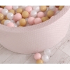 Piscine à balles Minky Rose Sale avec balles 200pcs