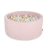 Piscine à balles Minky Rose Sale avec balles 200pcs