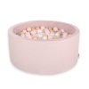 Piscine à balles Minky Rose Sale avec balles 200pcs