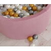Piscine à balles Violet Pastel Minky avec balles 200pcs