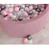 Piscine à balles Violet Pastel Minky avec balles 200pcs