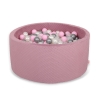 Piscine à balles Violet Pastel Minky avec balles 200pcs