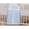 Pochette de Rangement pour Couche Bleu Cœurs
