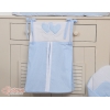 Pochette de Rangement pour Couche Bleu Cœurs