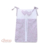 Pochette de Rangement pour Couche Rose Fleurs Cœurs
