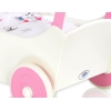 Poussette de Poupée en Bois  Blanc