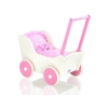Poussette de Poupée en Bois  Blanc