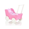 Poussette de Poupée en Bois  Blanc