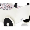 Poussette de Poupée en Bois  Blanc Noir