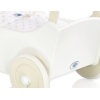 Poussette de Poupée en Bois  Crème Blanc