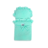 Poussette de Poupée en Bois  Menthe Blanc