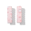 Protège Ceinture de Sécurité Enfant Rose Gris Ballerines
