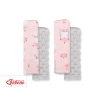 Protège Ceinture de Sécurité Enfant Rose Gris Ballerines