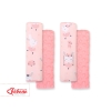 Protège Ceinture de Sécurité pour Enfants Rose Ballerines Rose Poudré