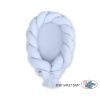 Réducteur de Lit Bébé Transformable en Tour de Lit Bleu