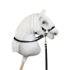 Rênes pour Licol de Cheval Bâton Noir