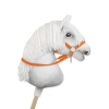 Rênes pour Licol de Cheval Bâton Orange