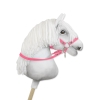 Rênes pour Licol de Cheval Bâton Rose
