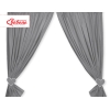 Rideaux pour Chambre de Bébé Anthracite Cœurs