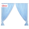 Rideaux pour Chambre de Bébé Bleu Cœurs