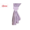 Rideaux pour Chambre de Bébé Lila Cœurs