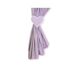 Rideaux pour Chambre de Bébé Lila Cœurs