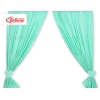 Rideaux pour Chambre de Bébé Menthe à Pois Cœurs