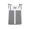 Sac à Couches Bébé avec Broderie Anthracite Prince / Princess