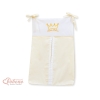 Sac à Couches Bébé avec Broderie Crème Prince / Princess