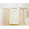 Sac à Couches Bébé avec Broderie Crème Prince / Princess