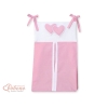 Sac à Couches Bébé Rose Cœurs