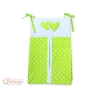 Sac à Couches Vert à Pois Cœurs