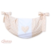 Sac à Jeux et Doudous Beige à Pois Cœurs
