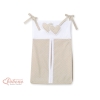 Sac à Langer Couches Beige à Pois Cœurs